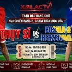 Nhận định bóng đá trận Thụy Sĩ vs Bosnia & Herzegovina tại bảng B World Cup 2026 trên Xoilac TV.